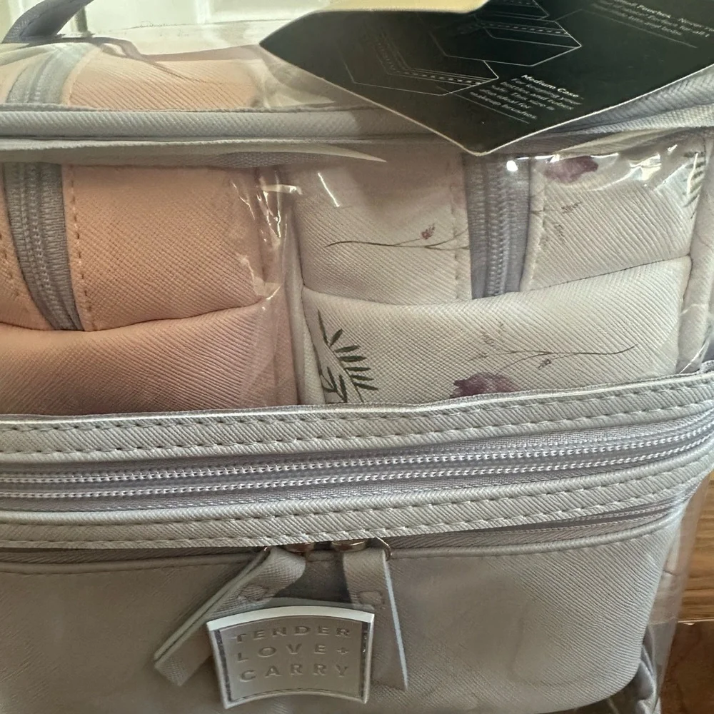 4 piece makeup bag set